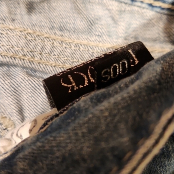 ❤️ REROCK FOR EXPRESS Y2K BARELY BOOT BOOTCUT JEANS, 00S (24 SHORT) - Picture 6 of 9